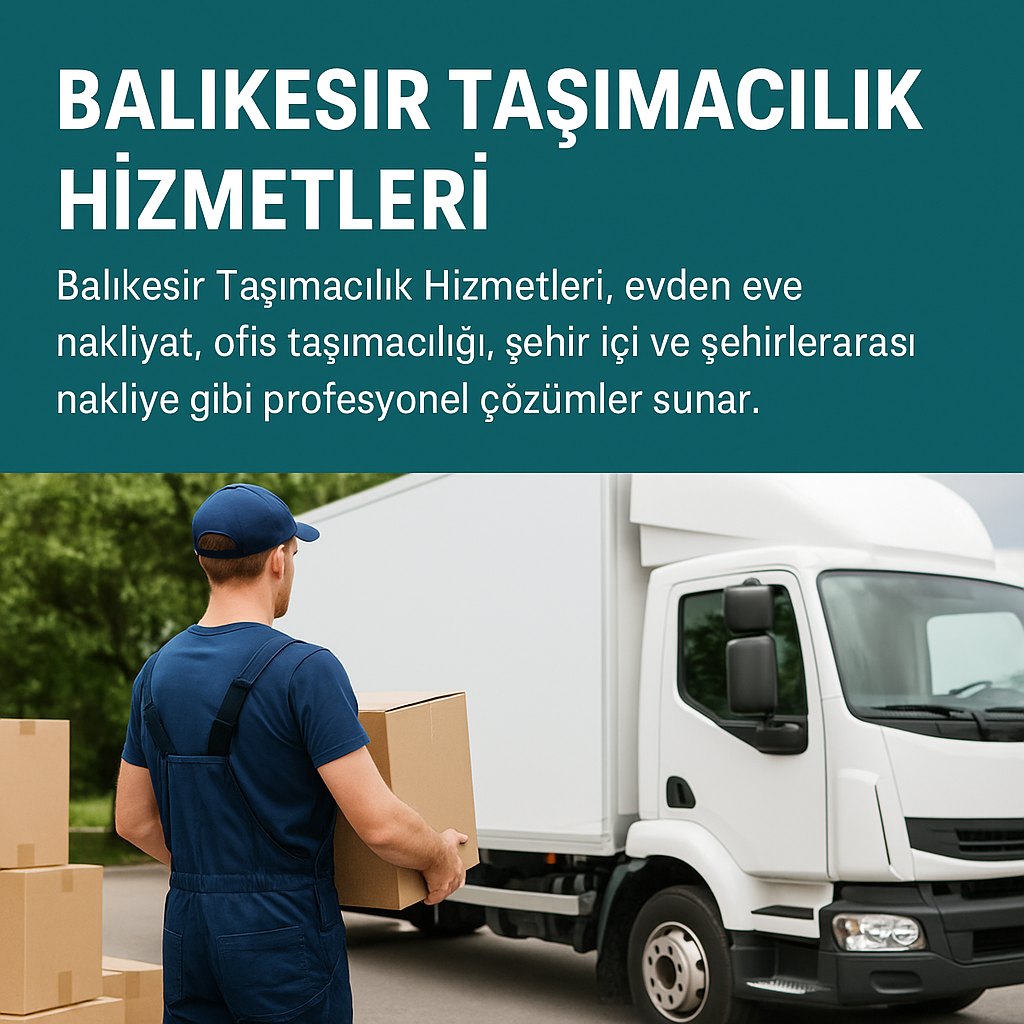 Balıkesir Taşımacılık Hizmetleri