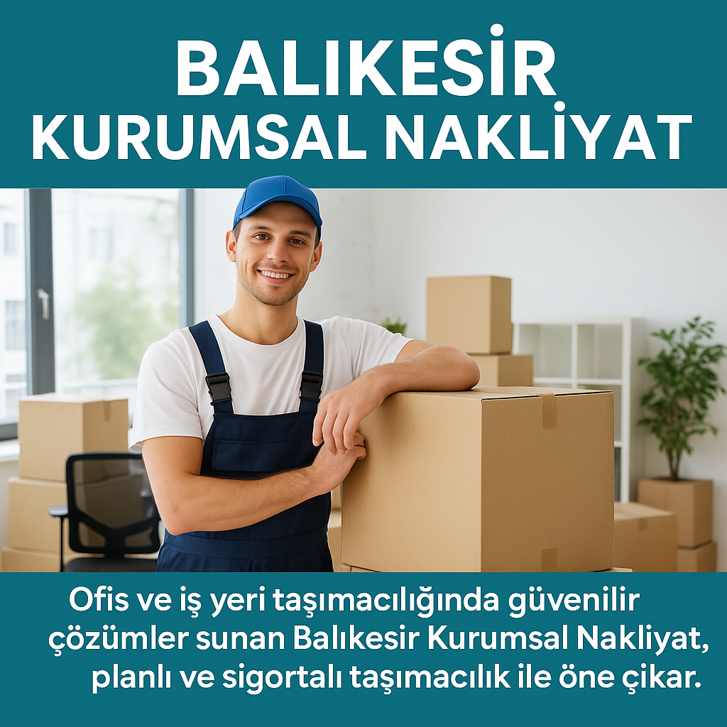 Balıkesir Kurumsal Nakliyat